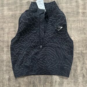 Gymshark Charcoal Patterned Vest